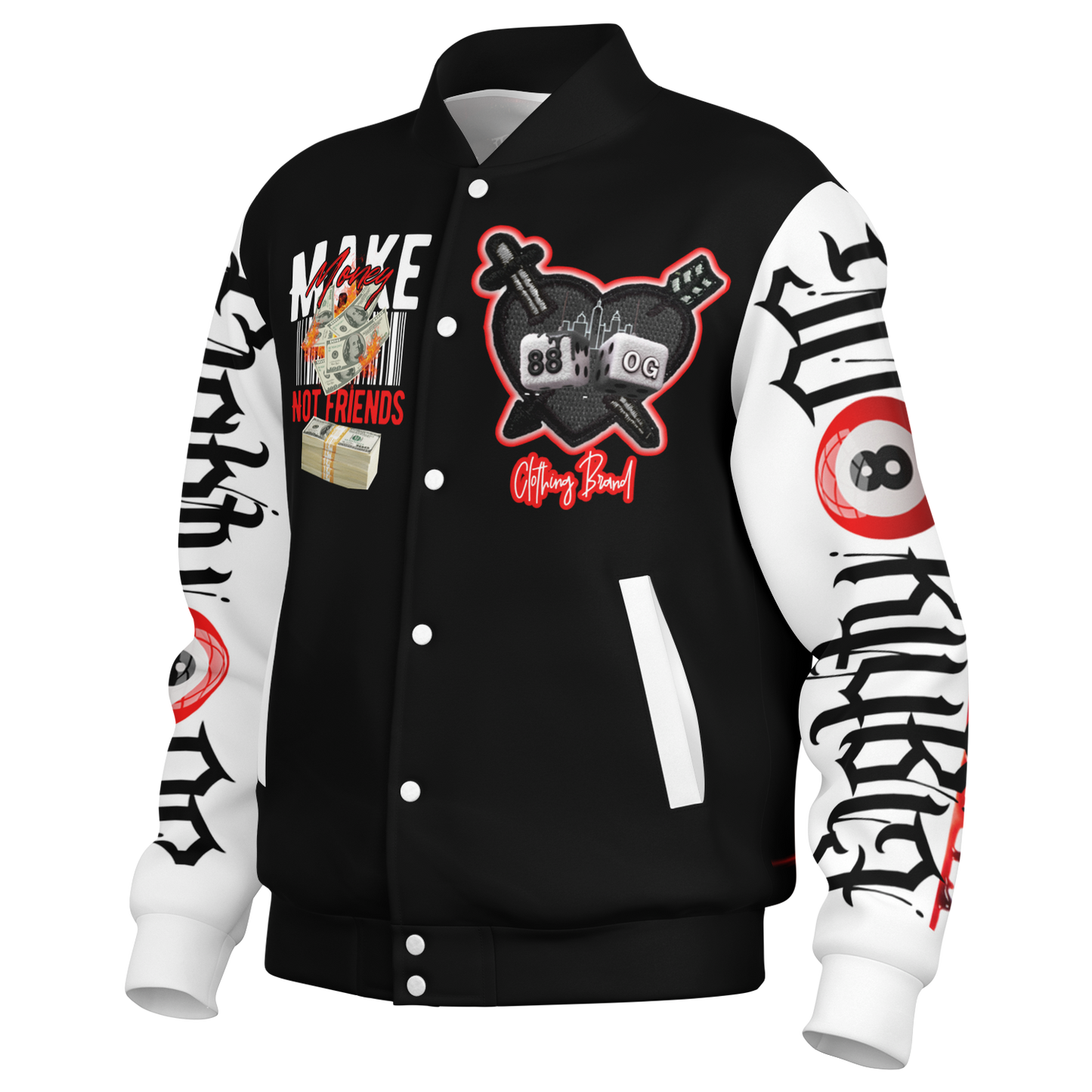 O.G Osama Varsity Jacket