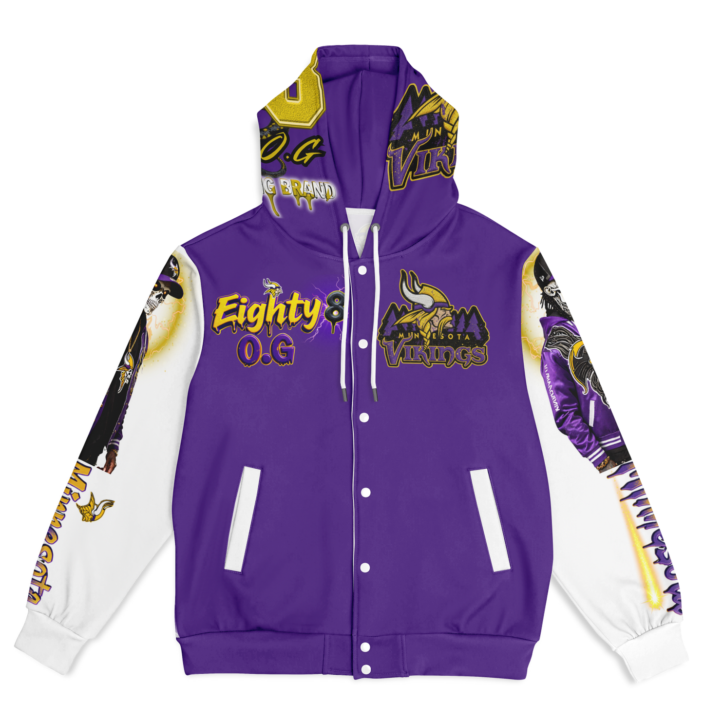 O.G Vikings varsity jacket