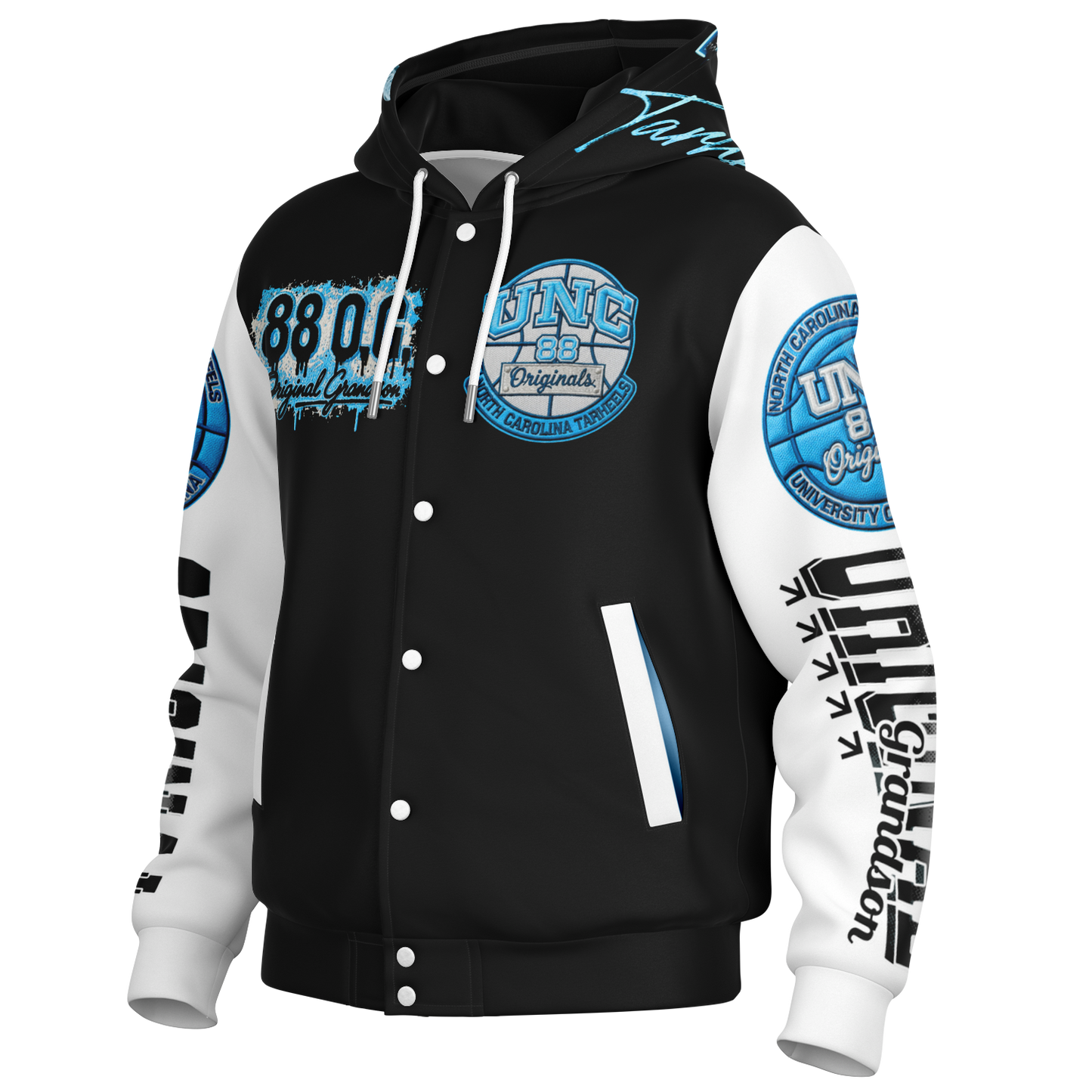 G.O.A.T UNC 1 0f 1 Varsity Jacket