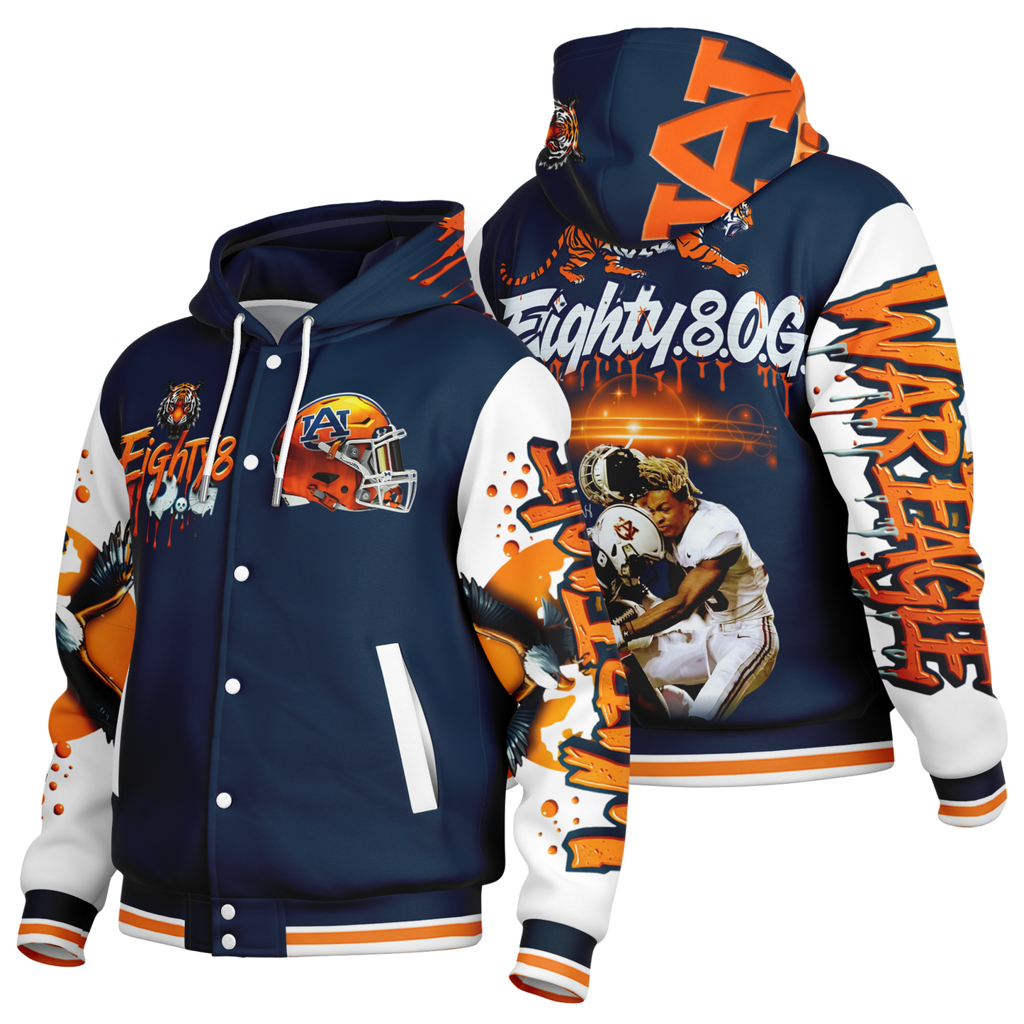 O.G Tiger Country Varsity Jacket