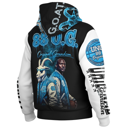 G.O.A.T UNC 1 0f 1 Varsity Jacket