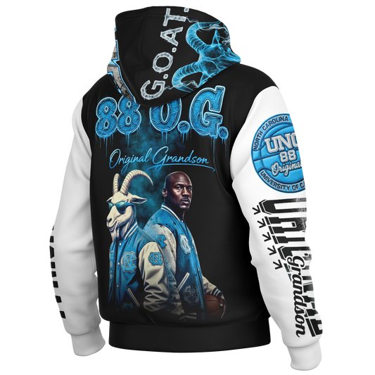 G.O.A.T UNC 1 0f 1 Varsity Jacket