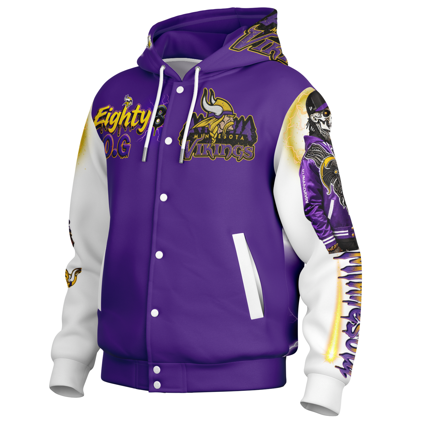 O.G Vikings varsity jacket