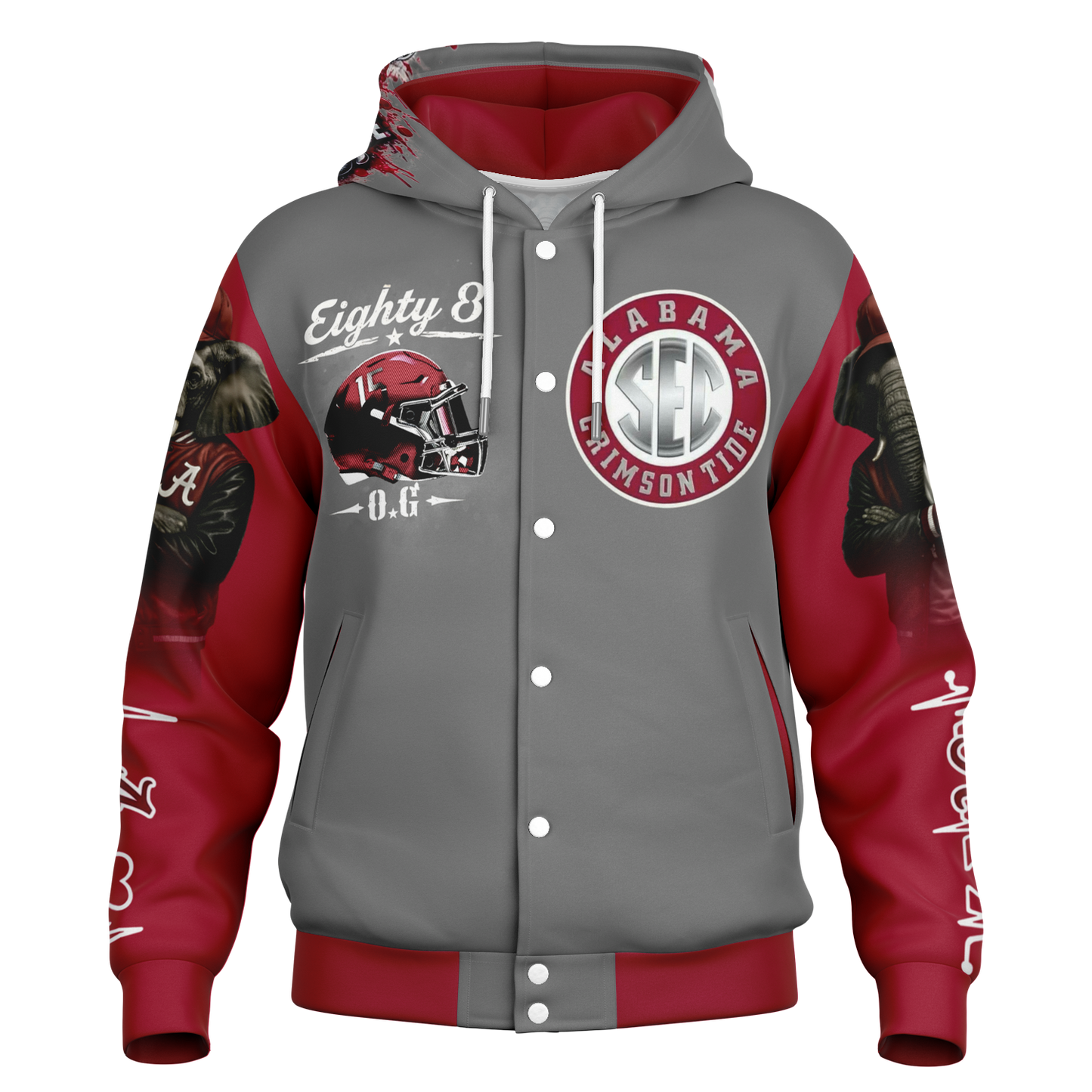 Big Bama Custom 1 of 1 Varsity Jacket