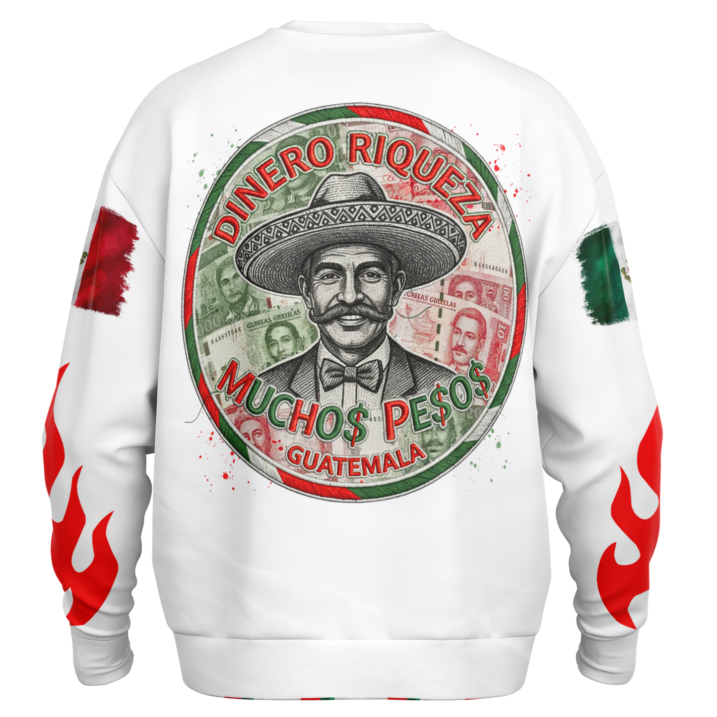Heavyweight Oversized Mexico Hu$tle Sweatshirt