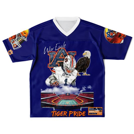 "TIGER PRIDE" FOOTBALL JERSEY