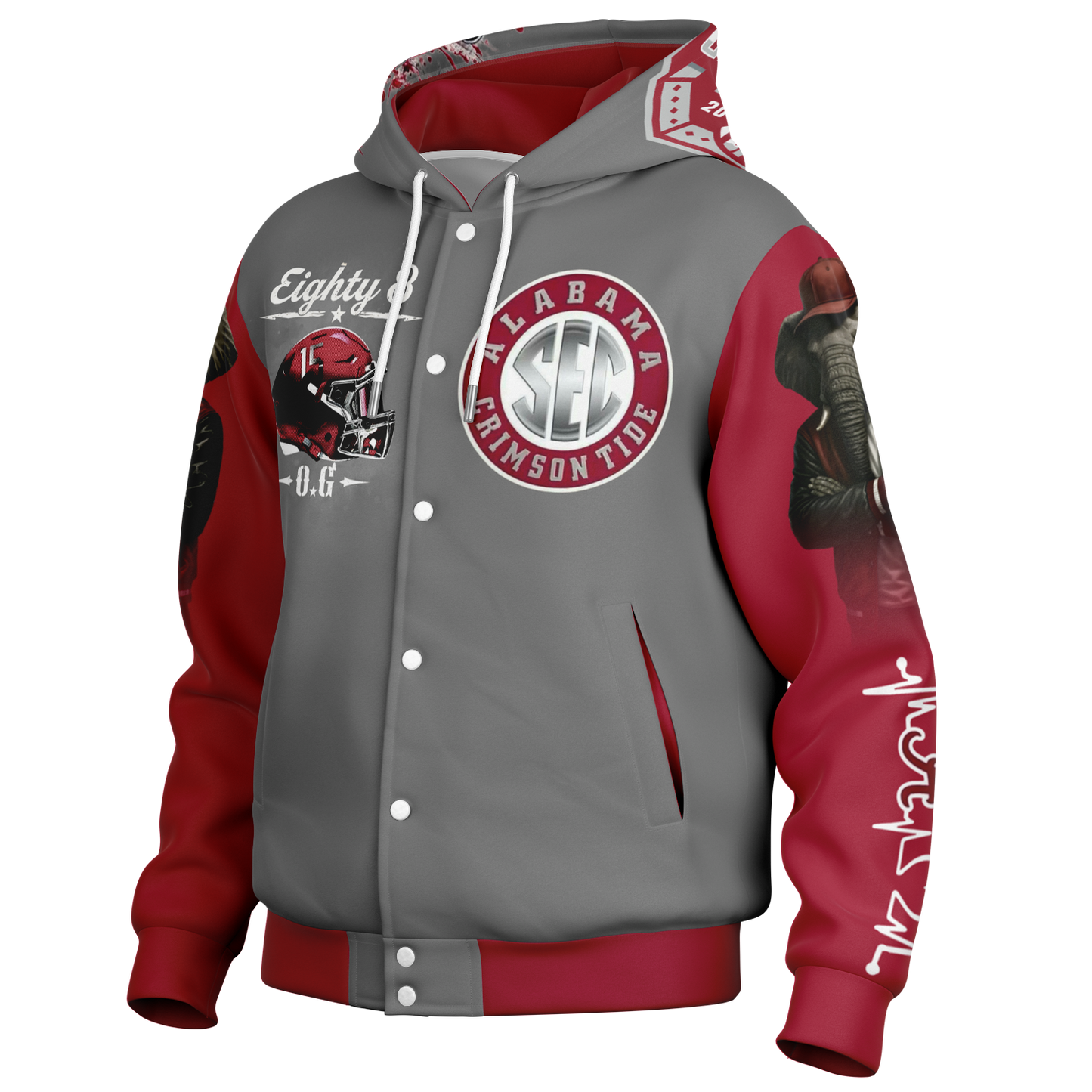 Big Bama Custom 1 of 1 Varsity Jacket