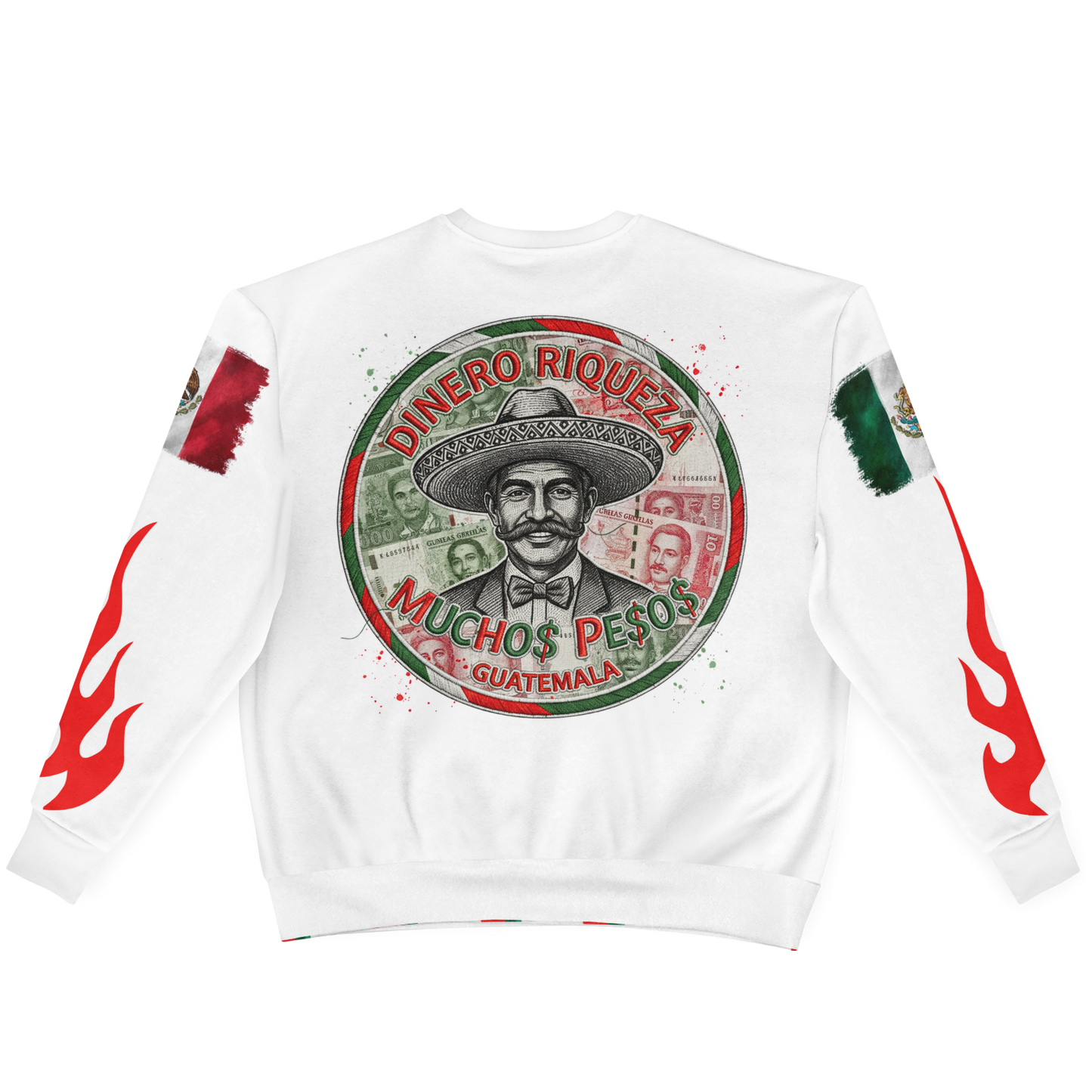 Heavyweight Oversized Mexico Hu$tle Sweatshirt