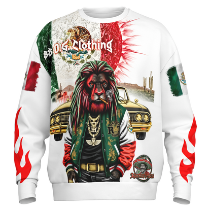 Heavyweight Oversized Mexico Hu$tle Sweatshirt