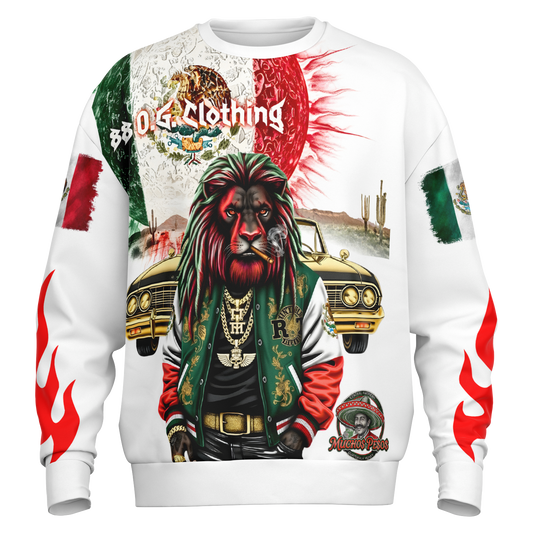 Heavyweight Oversized Mexico Hu$tle Sweatshirt