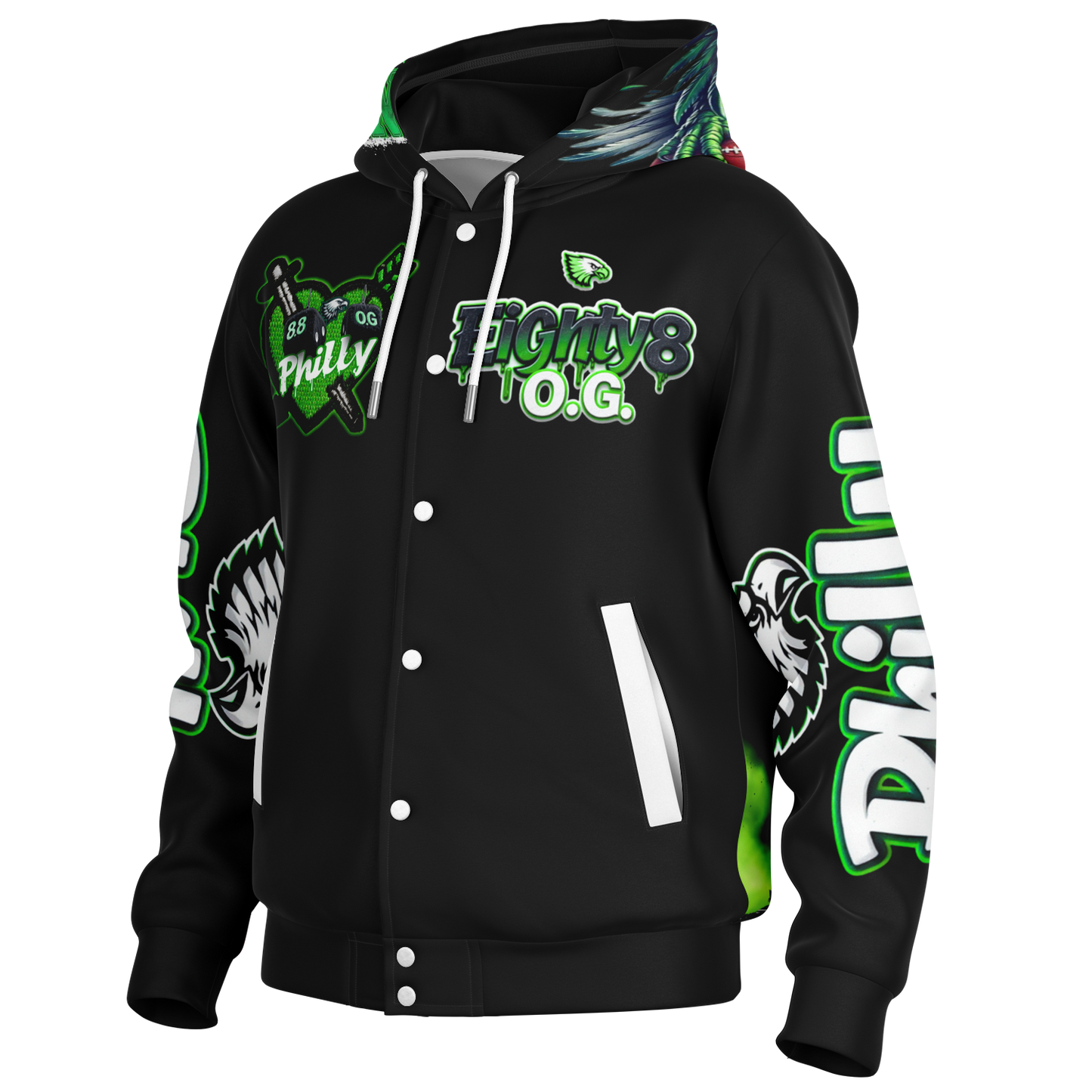 O.G Eagles Varsity Jacket