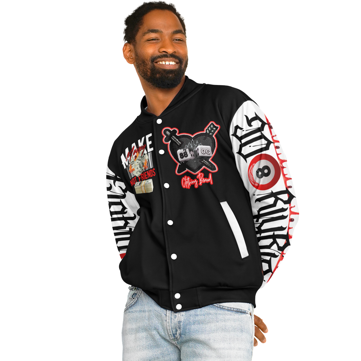O.G Osama Varsity Jacket