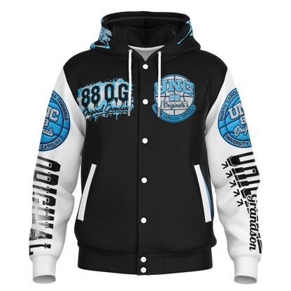 G.O.A.T UNC 1 0f 1 Varsity Jacket