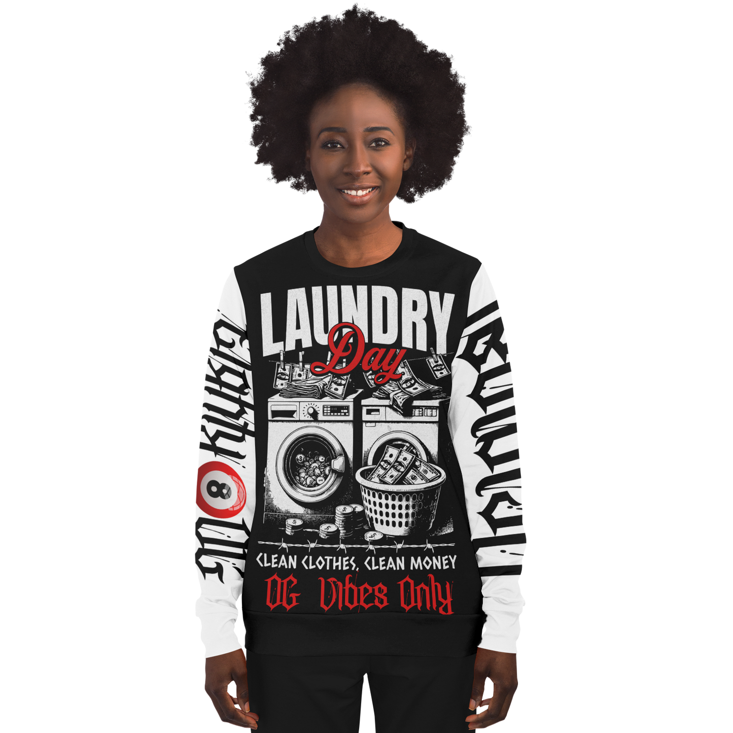 Fashion Sweatshirt -Aces Hustle