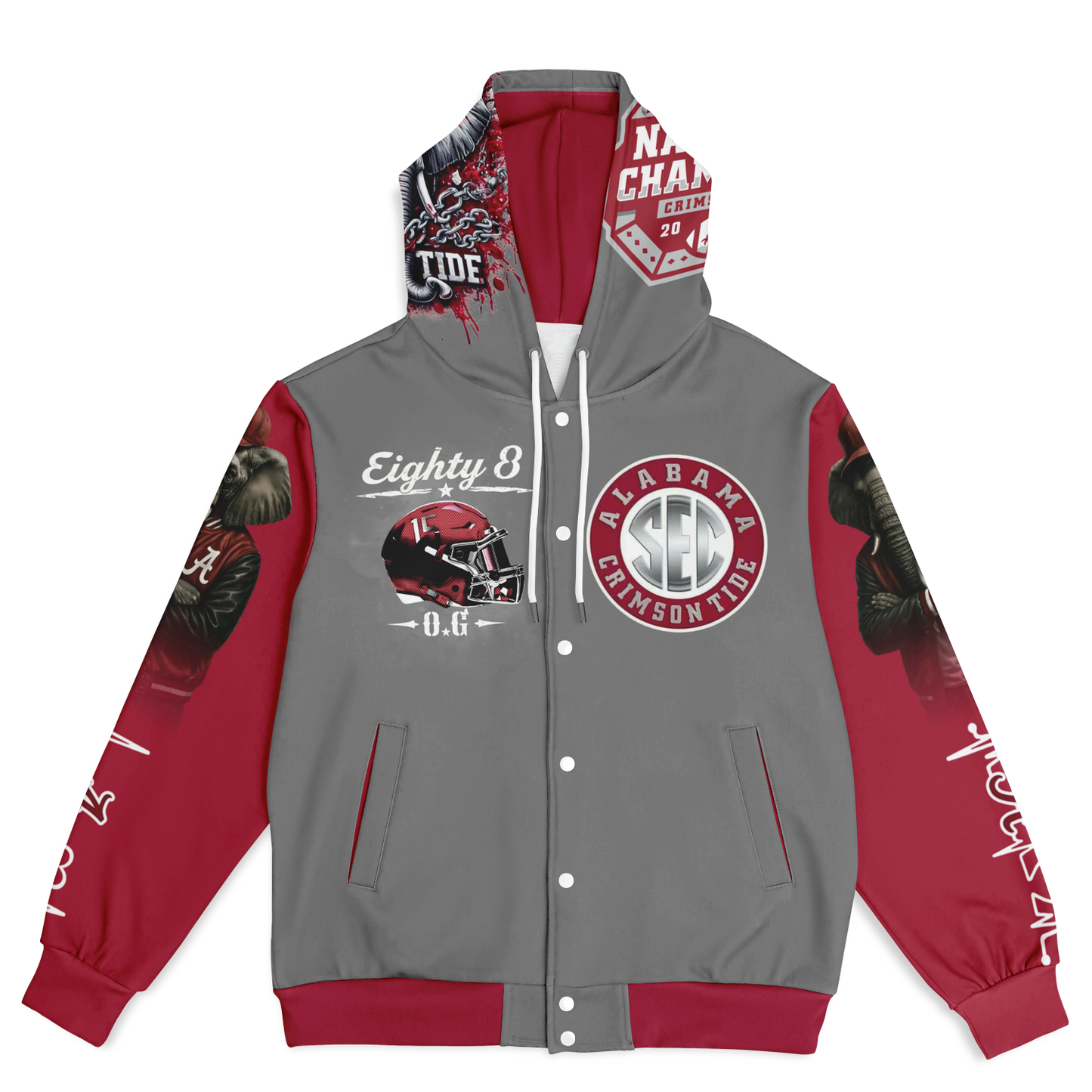 Big Bama Custom 1 of 1 Varsity Jacket