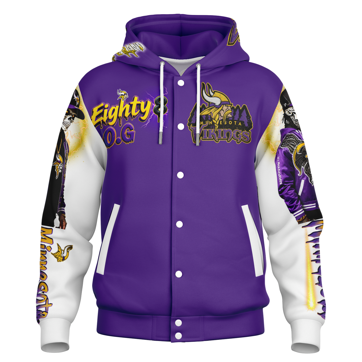 O.G Vikings varsity jacket