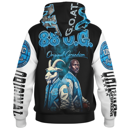 G.O.A.T UNC 1 0f 1 Varsity Jacket