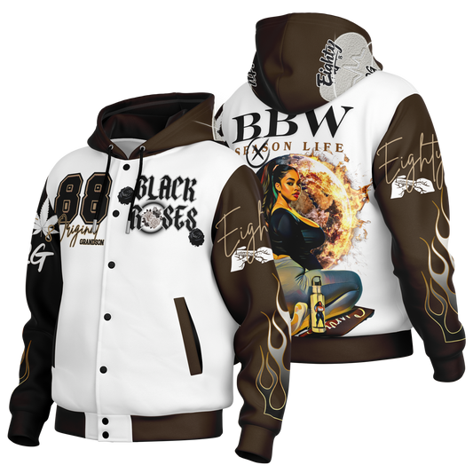 Bbw Life Varsity Jacket