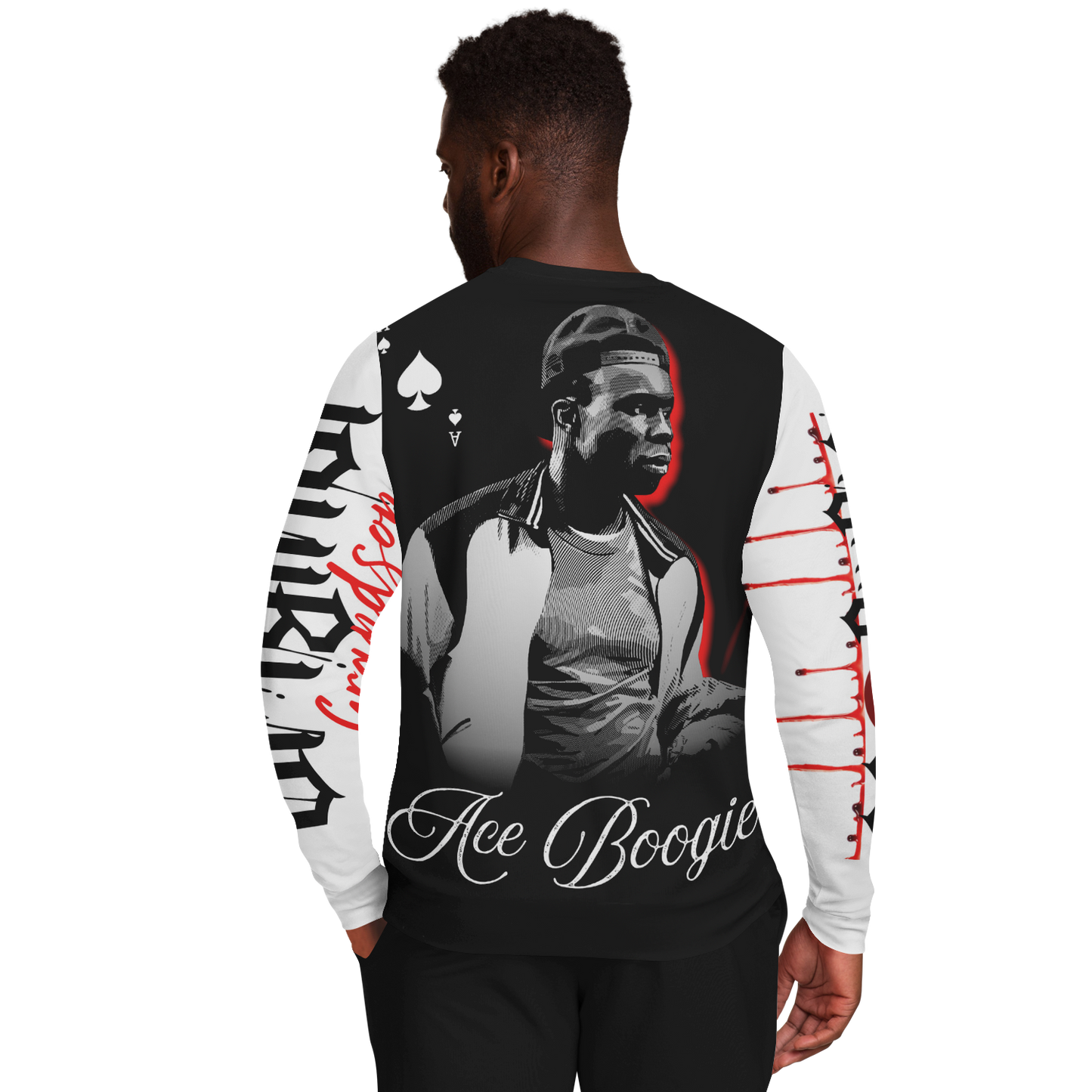 Fashion Sweatshirt -Aces Hustle