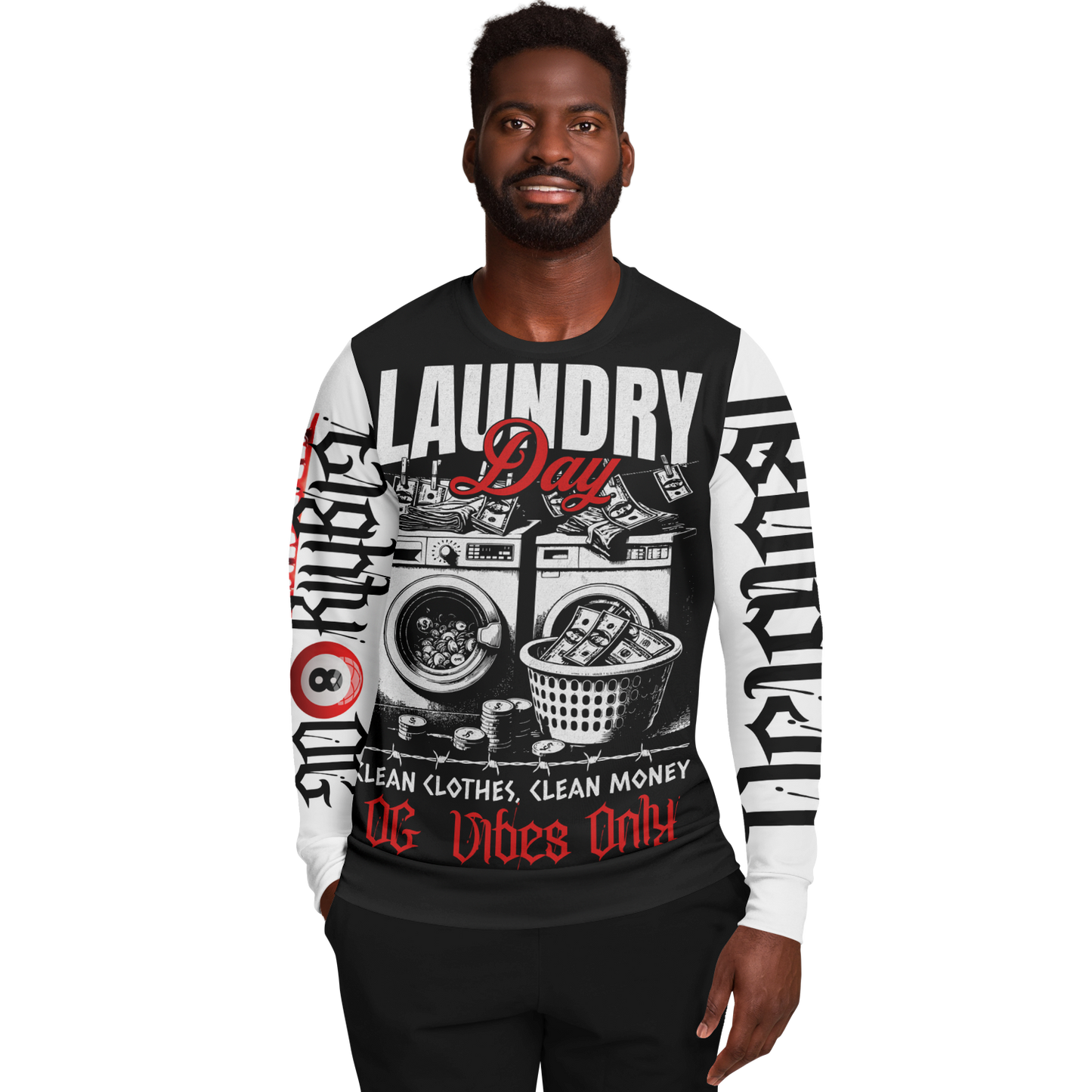 Fashion Sweatshirt -Aces Hustle